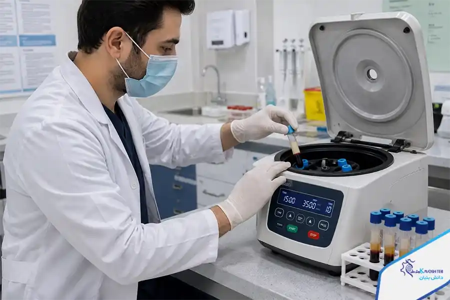 پارامترهای کلیدی در عملکرد سانتریفیوژ PRP