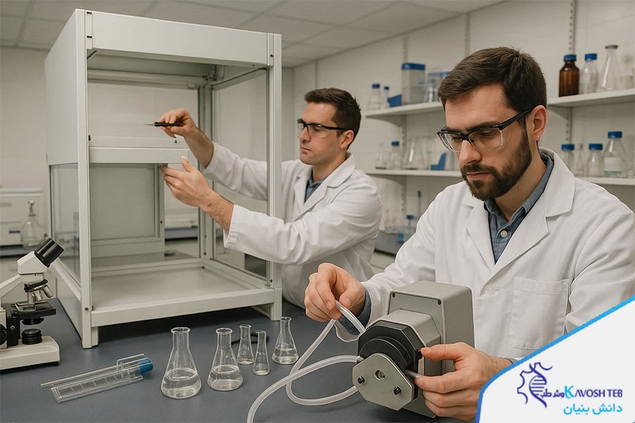 ساخت سفارشی تجهیزات آزمایشگاهی