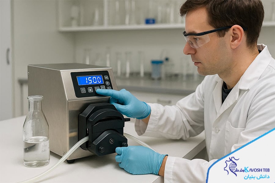 پمپ پریستالتیک شلنگی