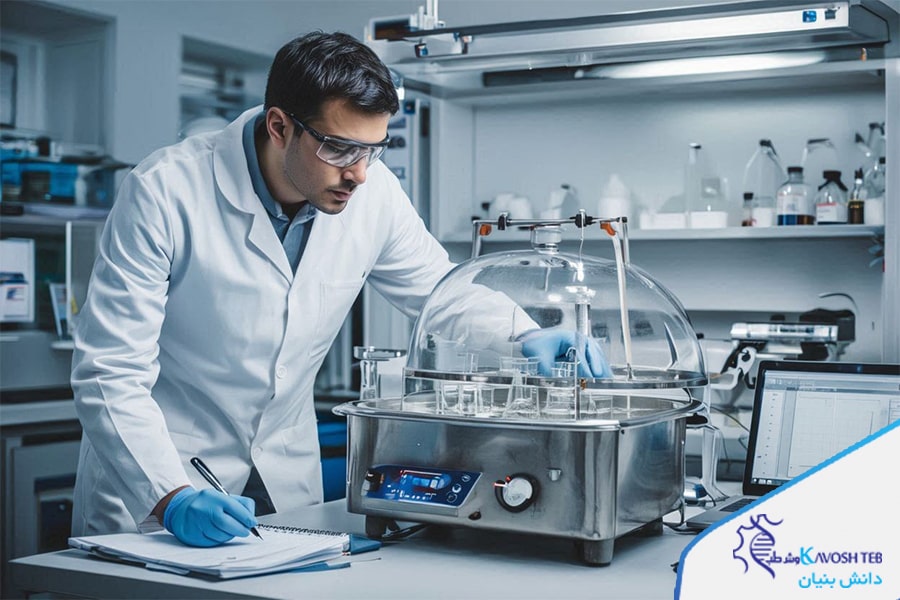 بن ماری آزمایشگاهی چطور کار می کند