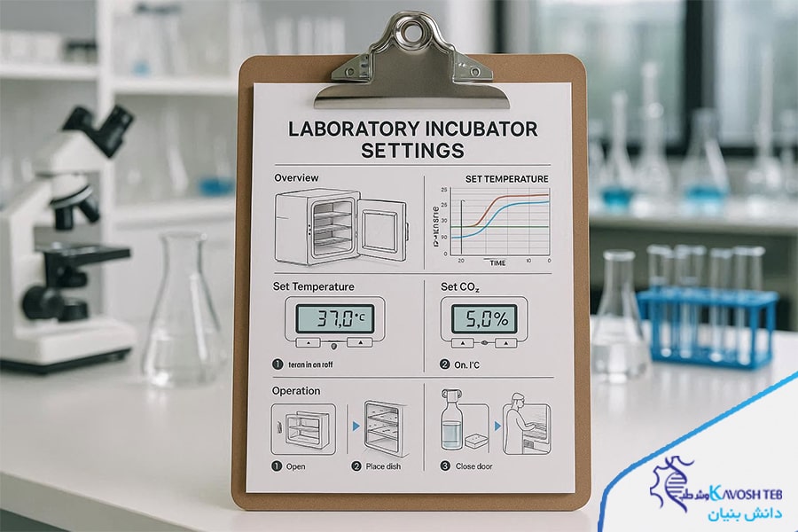 تنظیمات انکوباتور INCUBE